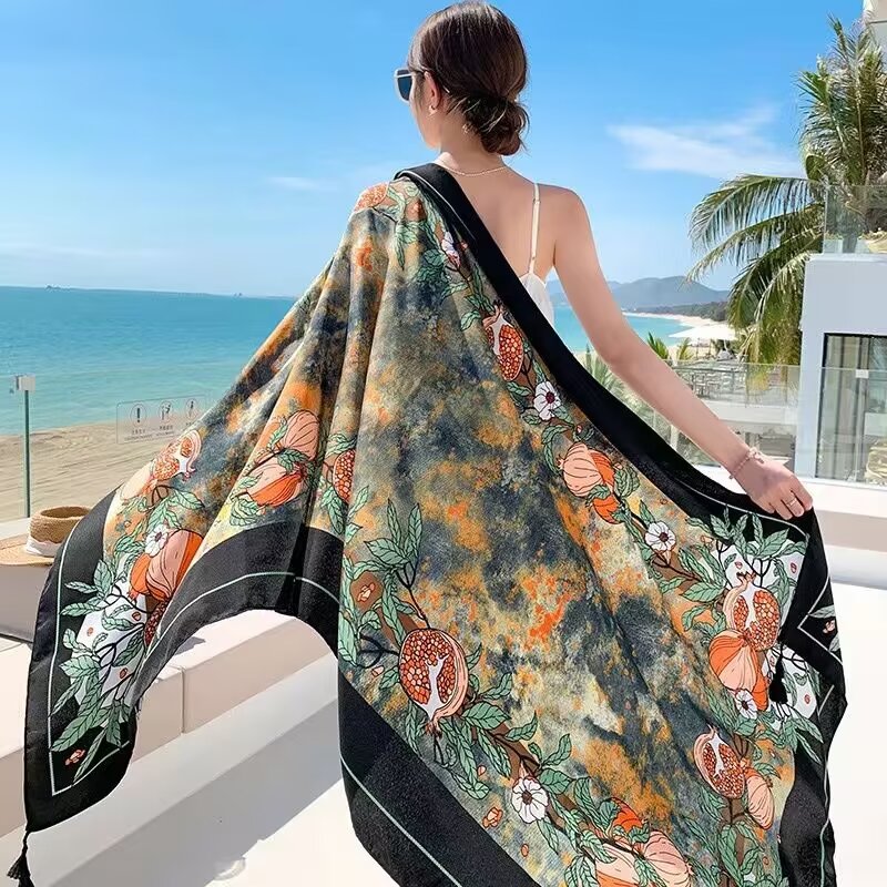 Ethnic-style Dual-use Beach Towel New Arrival