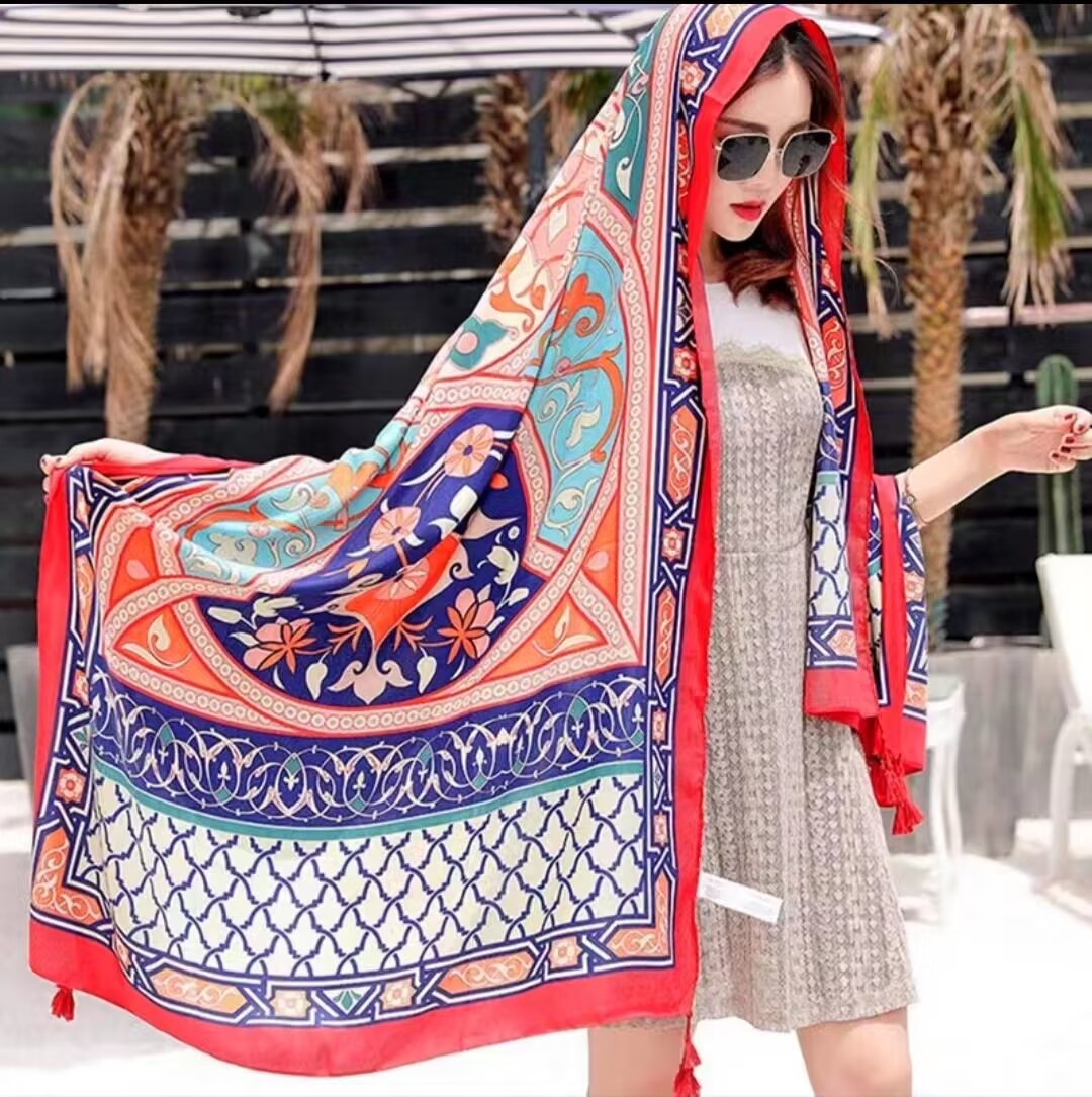 Ethnic-style Dual-use Beach Towel New Arrival