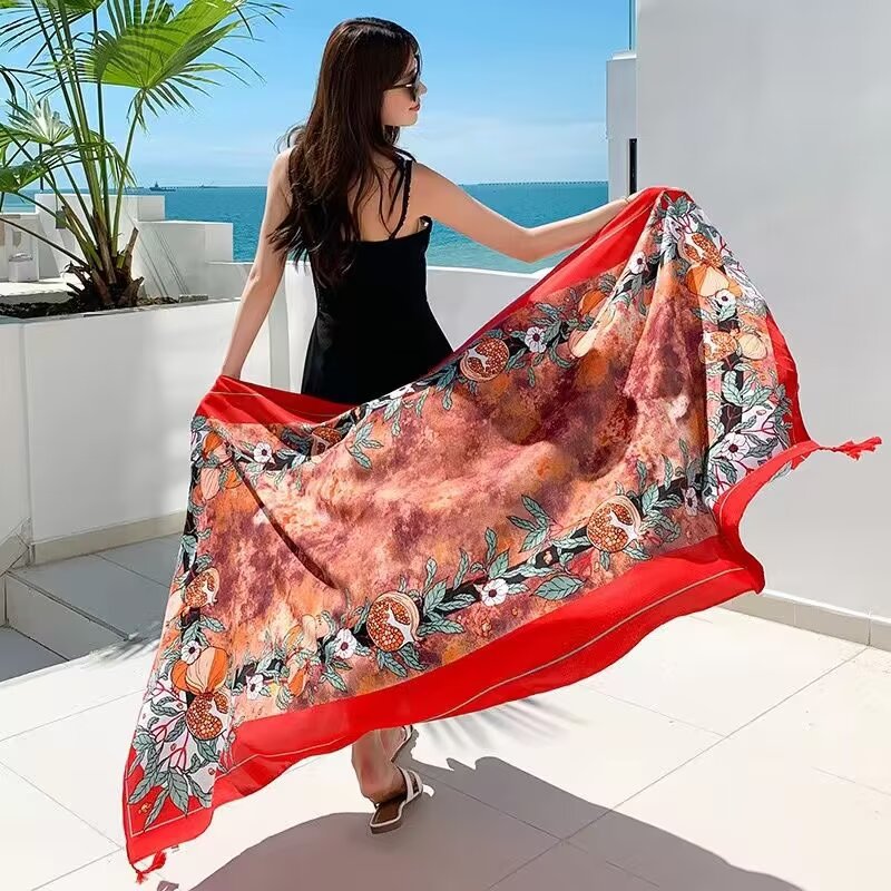 Ethnic-style Dual-use Beach Towel New Arrival