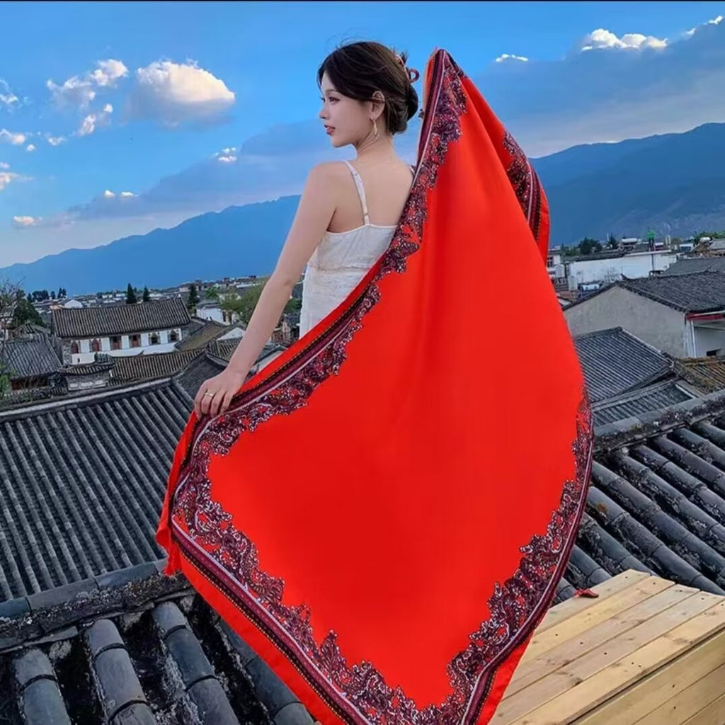 Ethnic-style Dual-use Beach Towel New Arrival