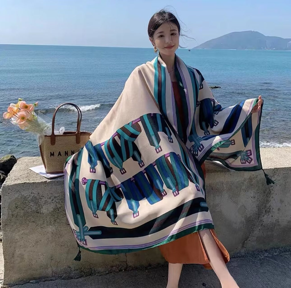 Ethnic-style Dual-use Beach Towel New Arrival
