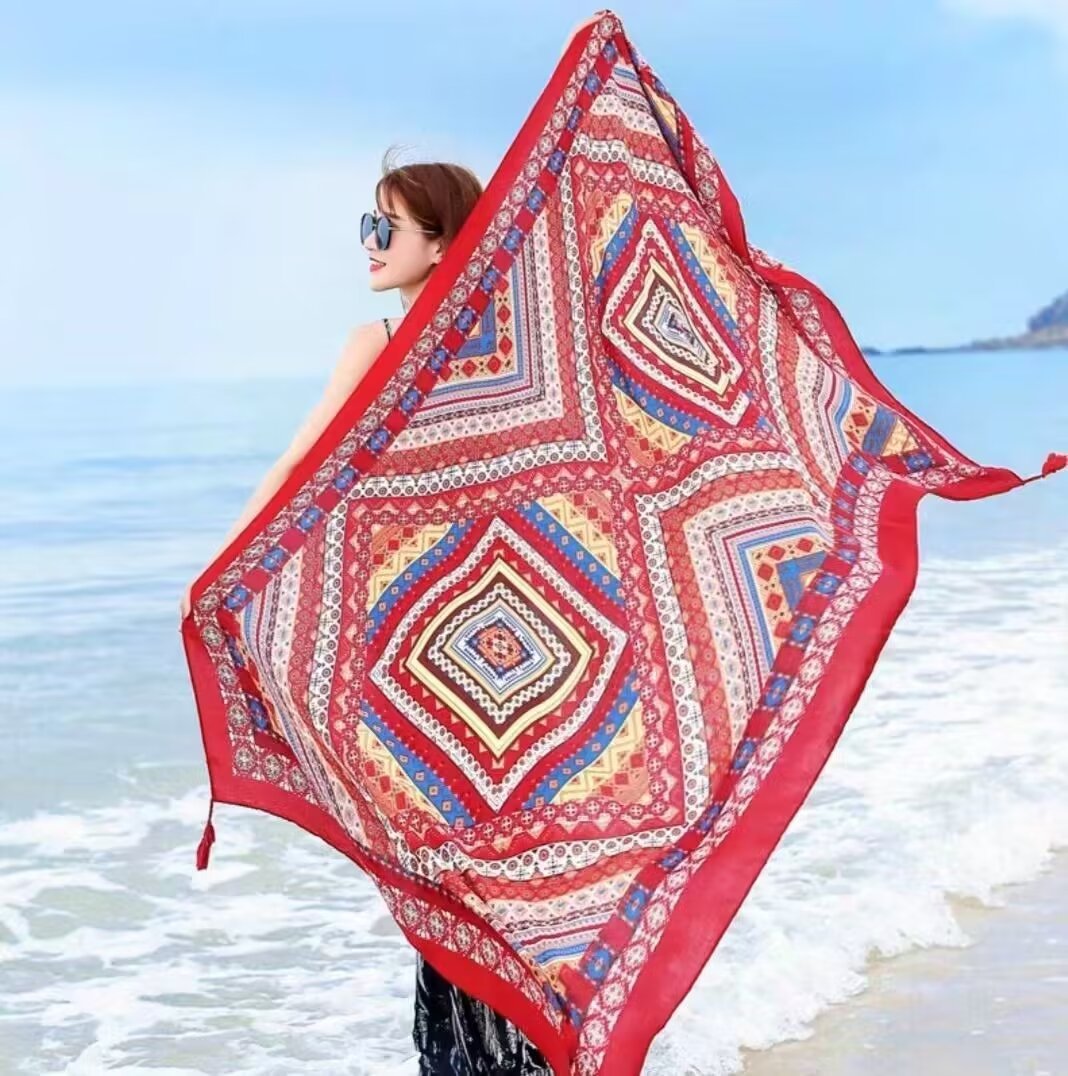 Ethnic-style Dual-use Beach Towel New Arrival