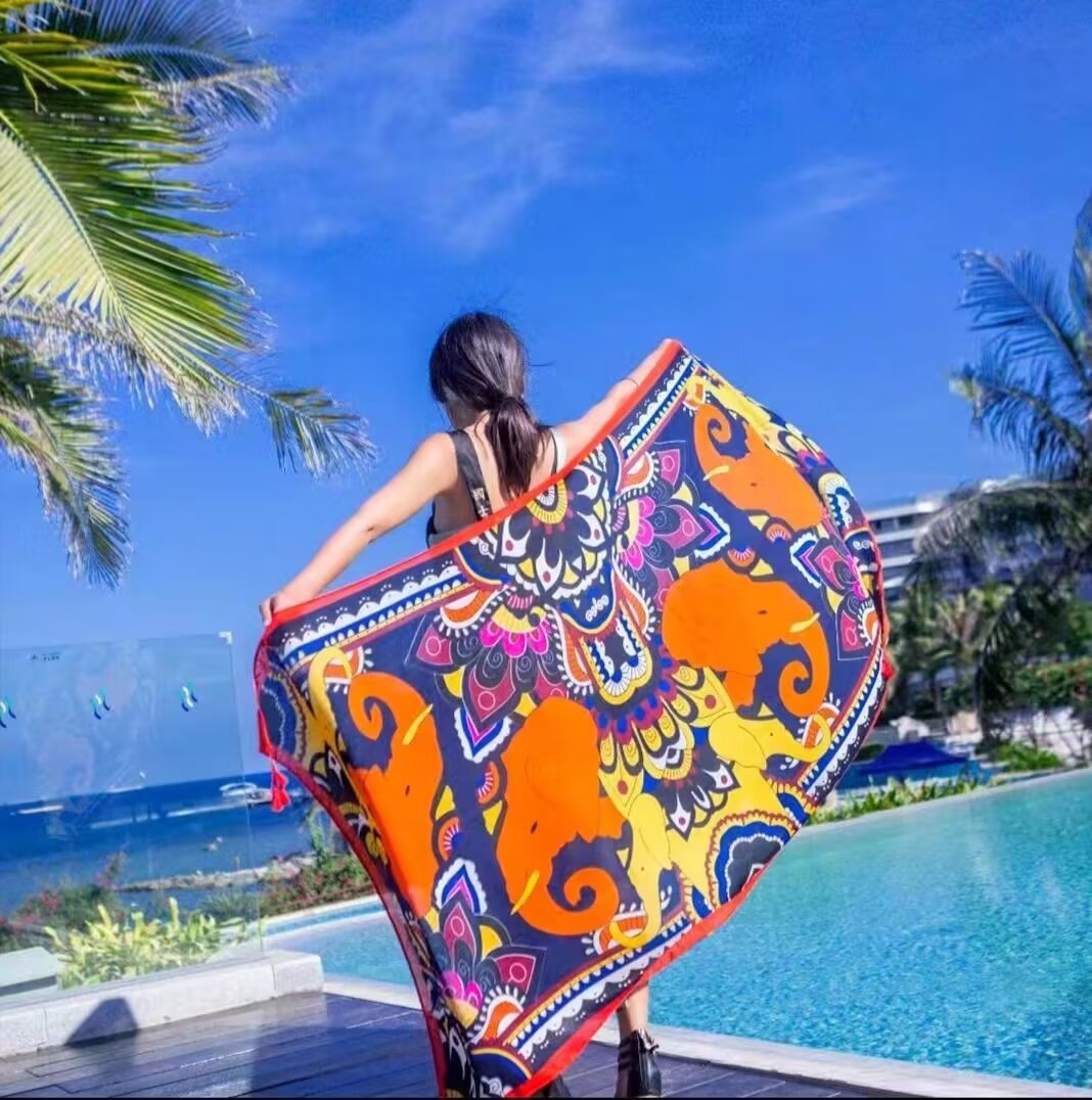 Ethnic-style Dual-use Beach Towel New Arrival
