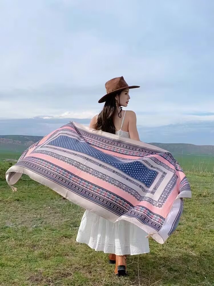 Ethnic-style Dual-use Beach Towel New Arrival