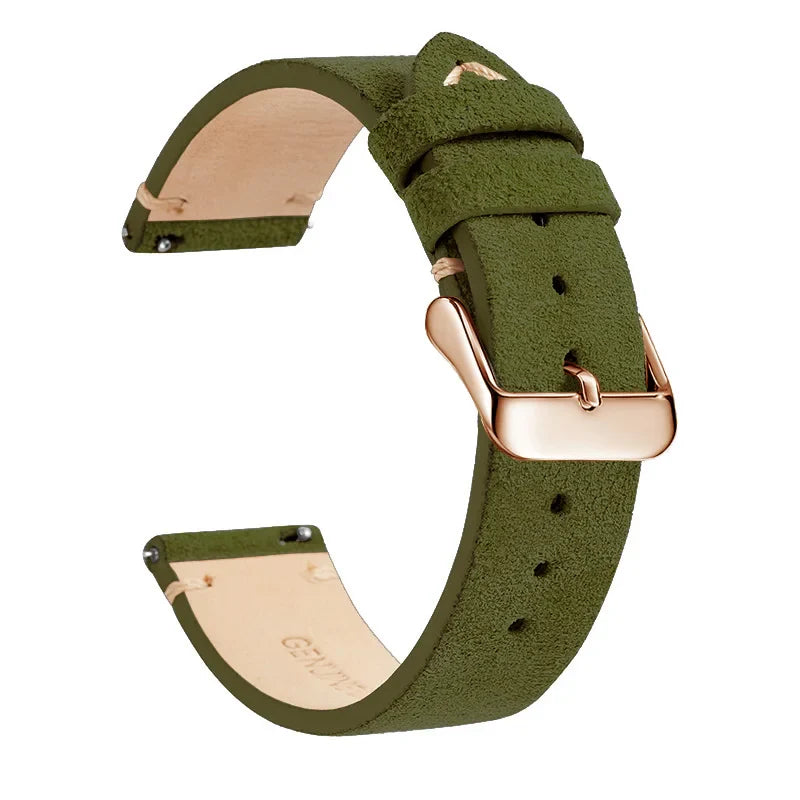 COROS Leather Smartwatch Band Quick Release Unisex Strap