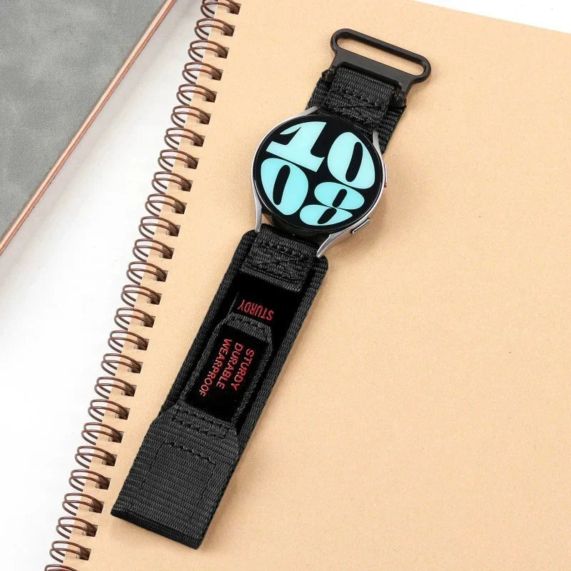 COROS Nylon Velcro Watch Band for Smartwatch Unisex Adjustable Strap