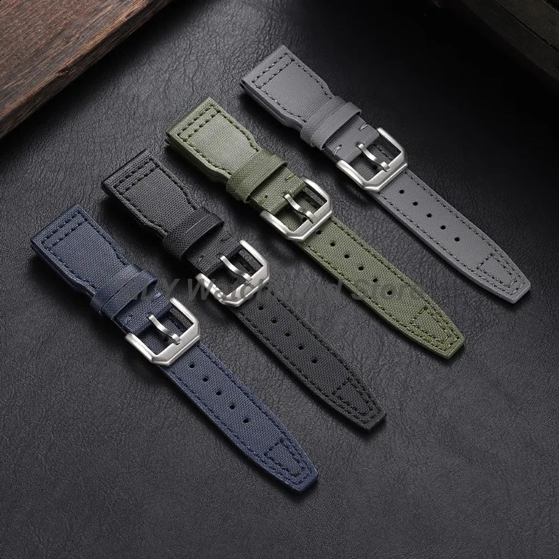 COROS Nylon Canvas Watch Band Replacement Strap for Men Women