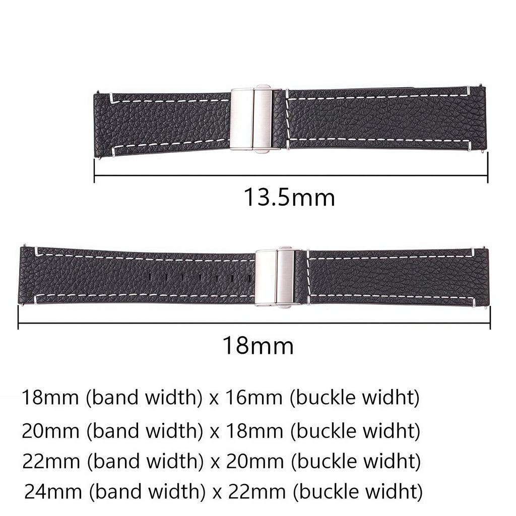COROS Genuine Leather Watch Band For Smartwatch Unisex 20cm Cow Leather Strap