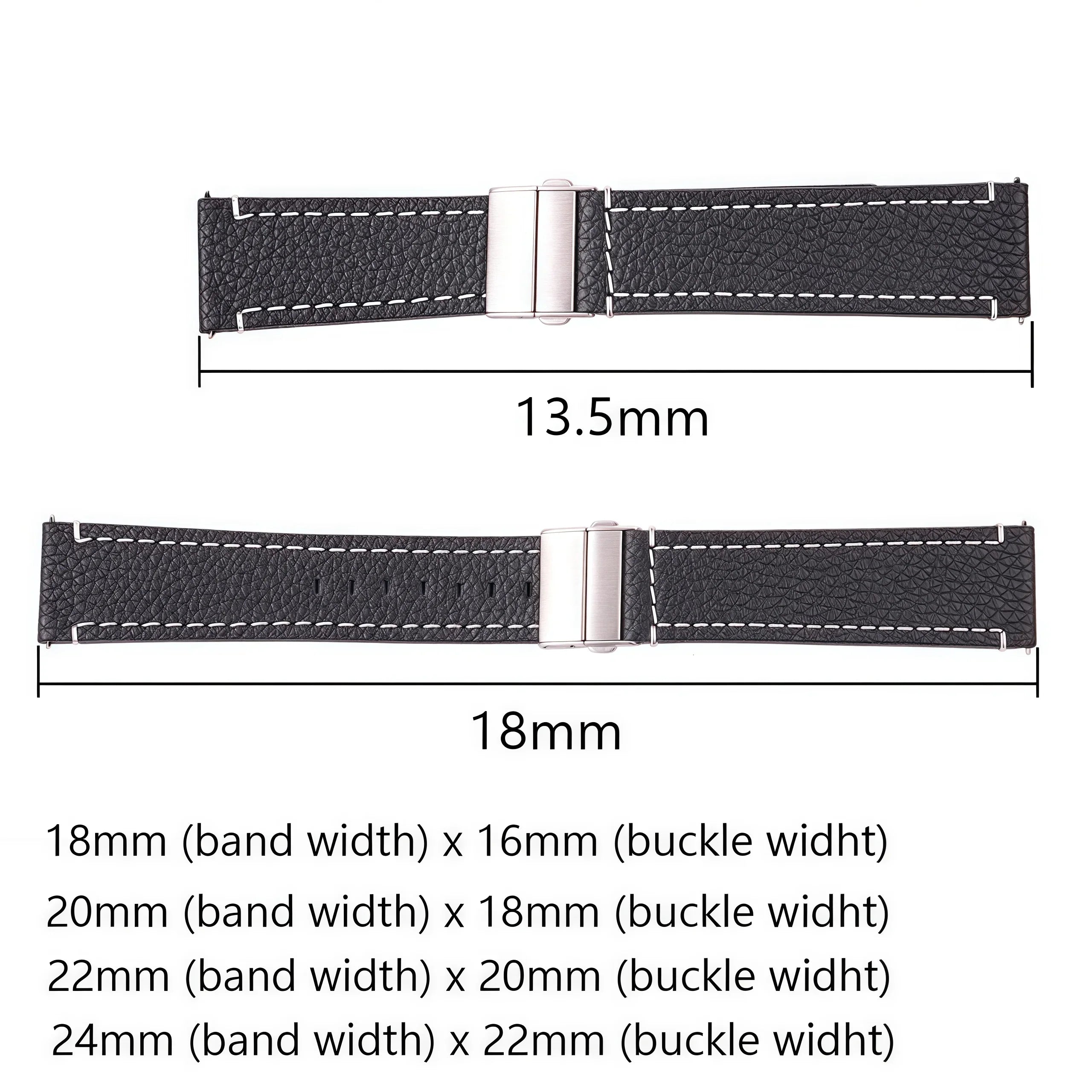COROS Genuine Leather Watch Band For Smartwatch Unisex 20cm Cow Leather Strap
