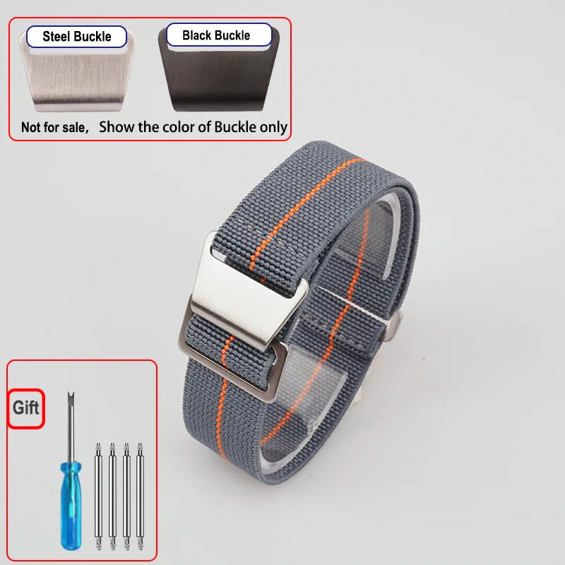 COROS Elastic Nylon Watch Band Universal Fit Parachute Style