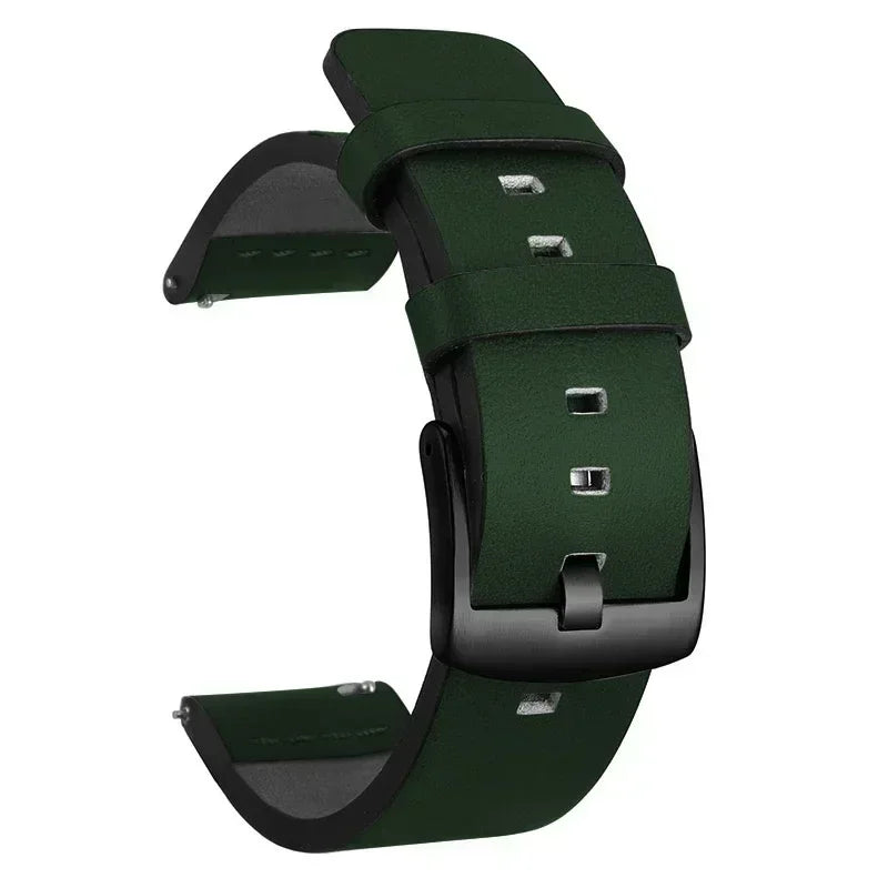 COROS Leather Quick Release Watch Band for Smartwatch Premium Strap