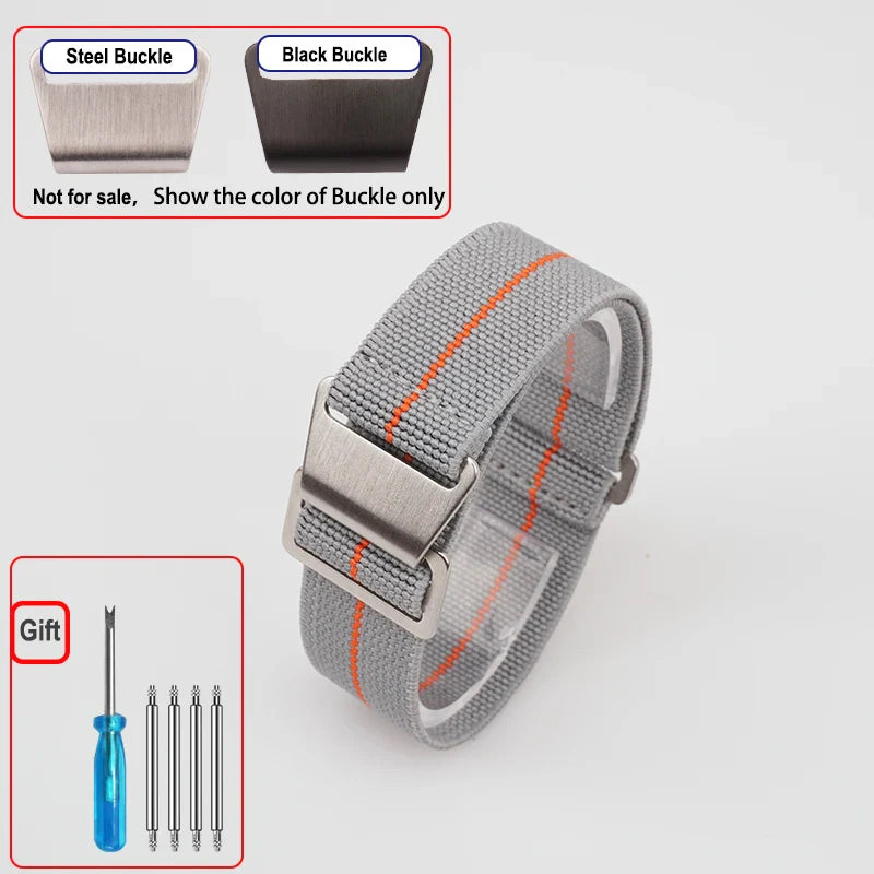 COROS Elastic Nylon Watch Band Universal Fit Parachute Style
