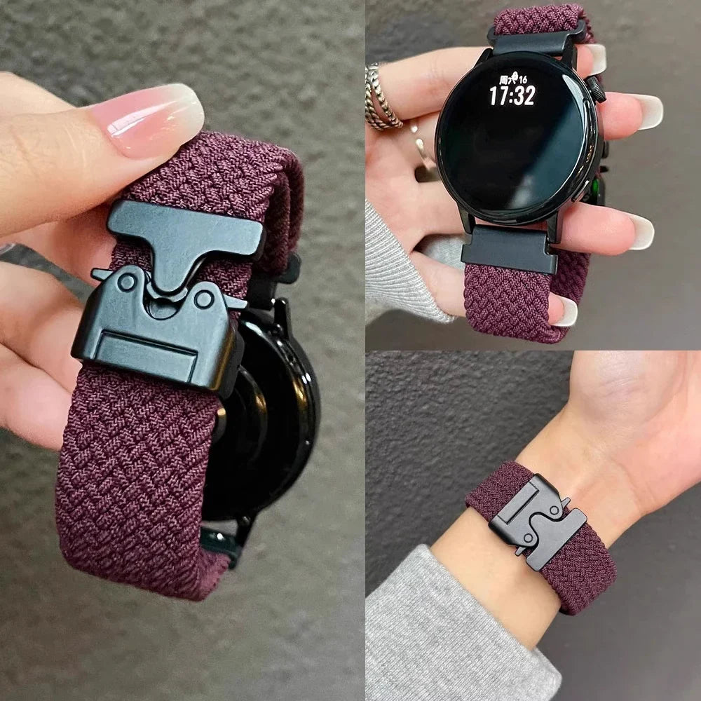 COROS Nylon Braided Watch Bands Replacement Unisex Strap