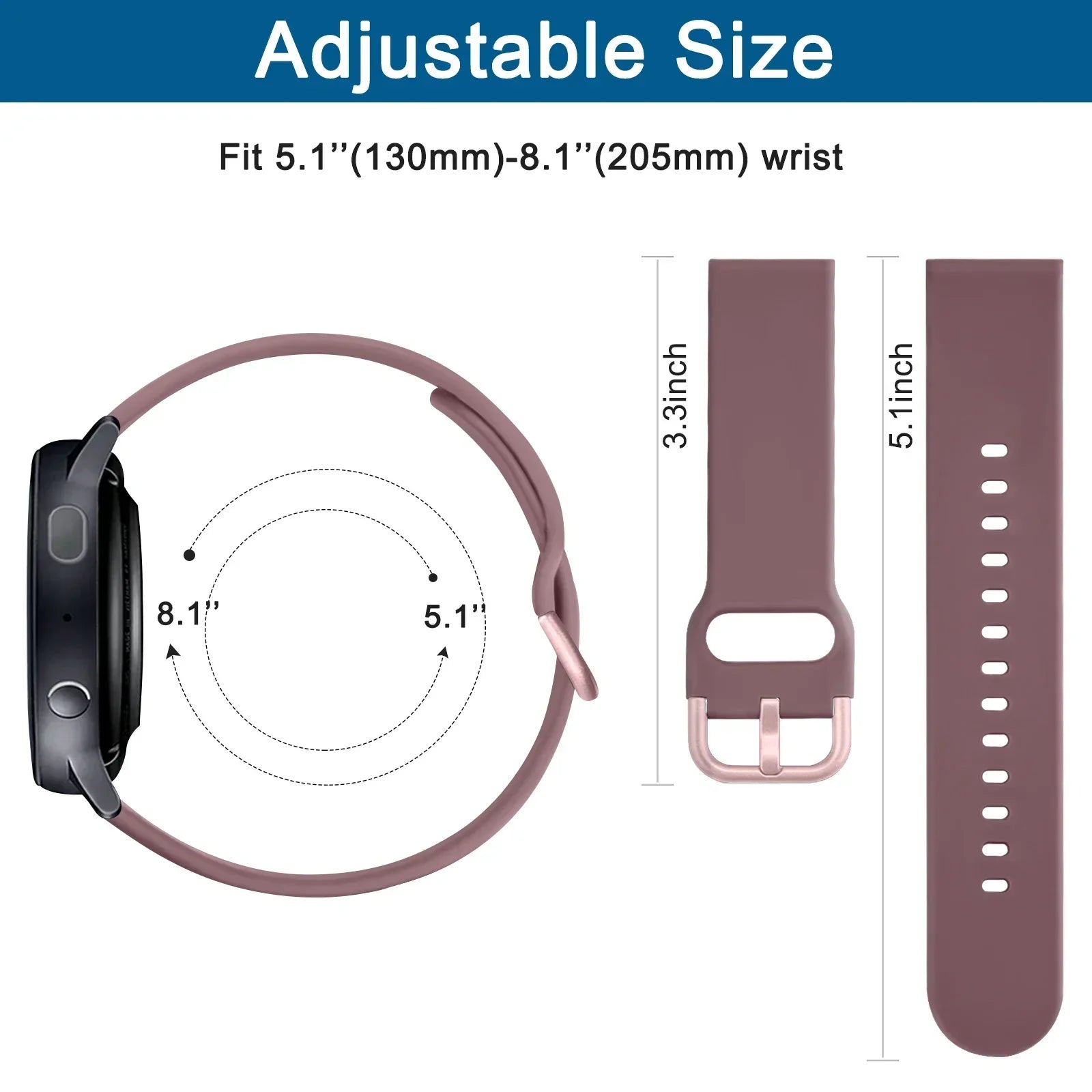 COROS Silicone Band For Smartwatch Replacement Sport Strap