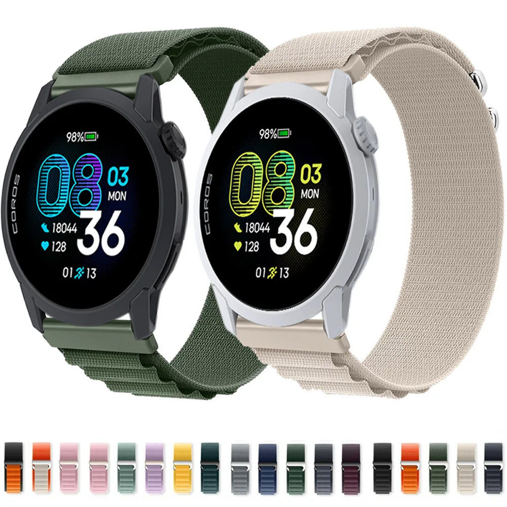 COROS Alpine Loop Nylon Band - Adjustable Unisex Strap for Pace Pro and Pace 4