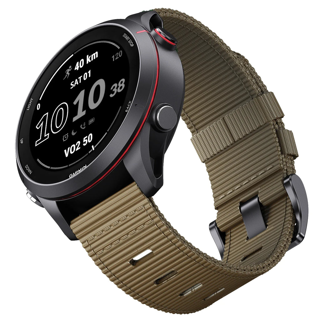 COROS Nylon Braided Watch Band - Unisex Magnetic Strap, Durable