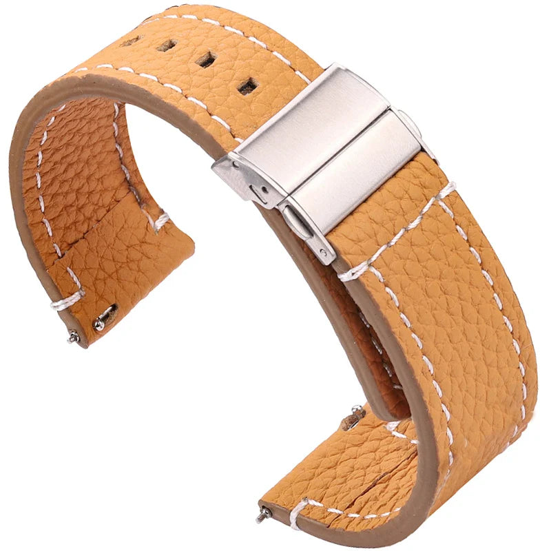 COROS Genuine Leather Watch Band For Smartwatch Unisex 20cm Cow Leather Strap