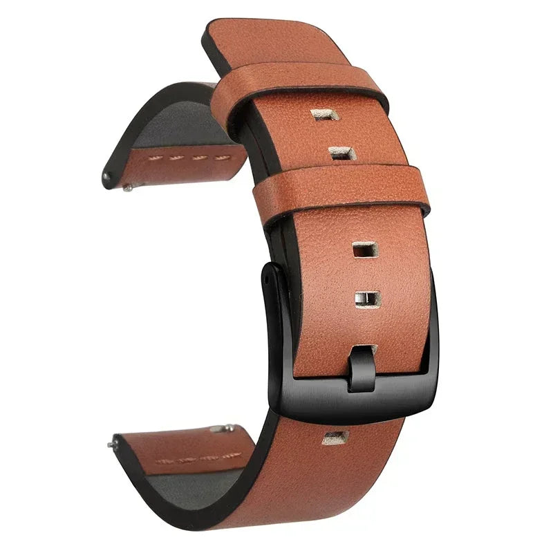 COROS Leather Quick Release Watch Band for Smartwatch Premium Strap