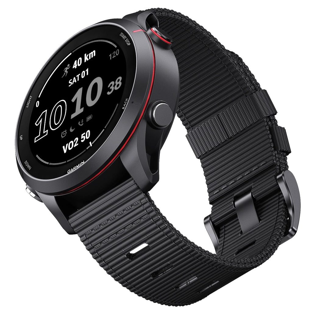 COROS Nylon Braided Watch Band - Unisex Magnetic Strap, Durable