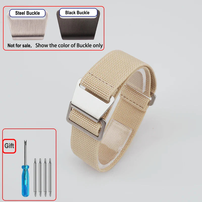 COROS Elastic Nylon Watch Band Universal Fit Parachute Style