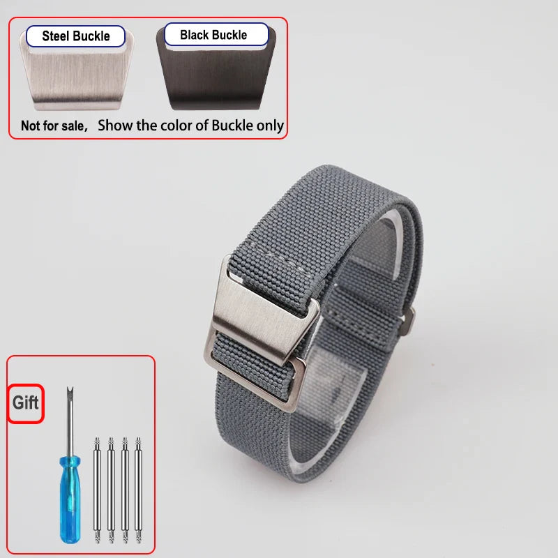 COROS Elastic Nylon Watch Band Universal Fit Parachute Style