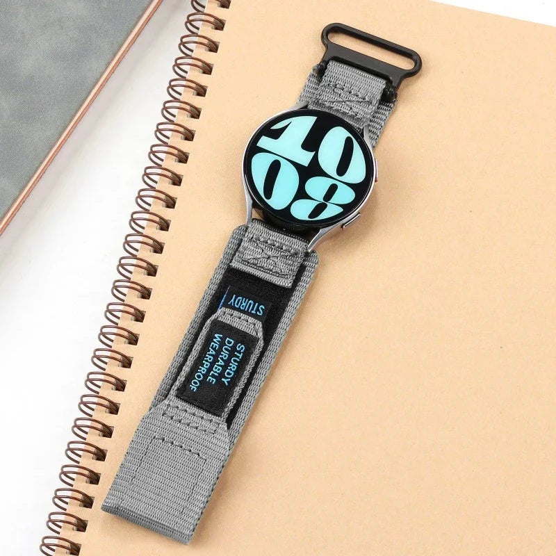 COROS Nylon Velcro Watch Band for Smartwatch Unisex Adjustable Strap