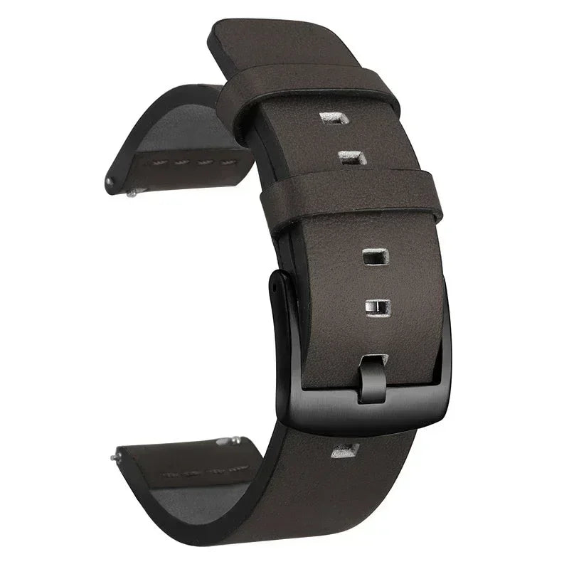 COROS Leather Quick Release Watch Band for Smartwatch Premium Strap
