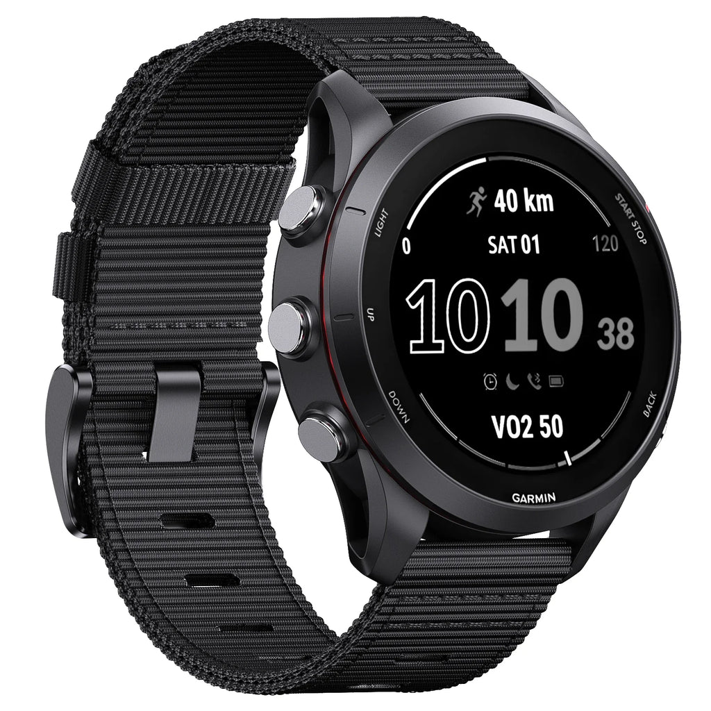 COROS Nylon Braided Watch Band - Unisex Magnetic Strap, Durable