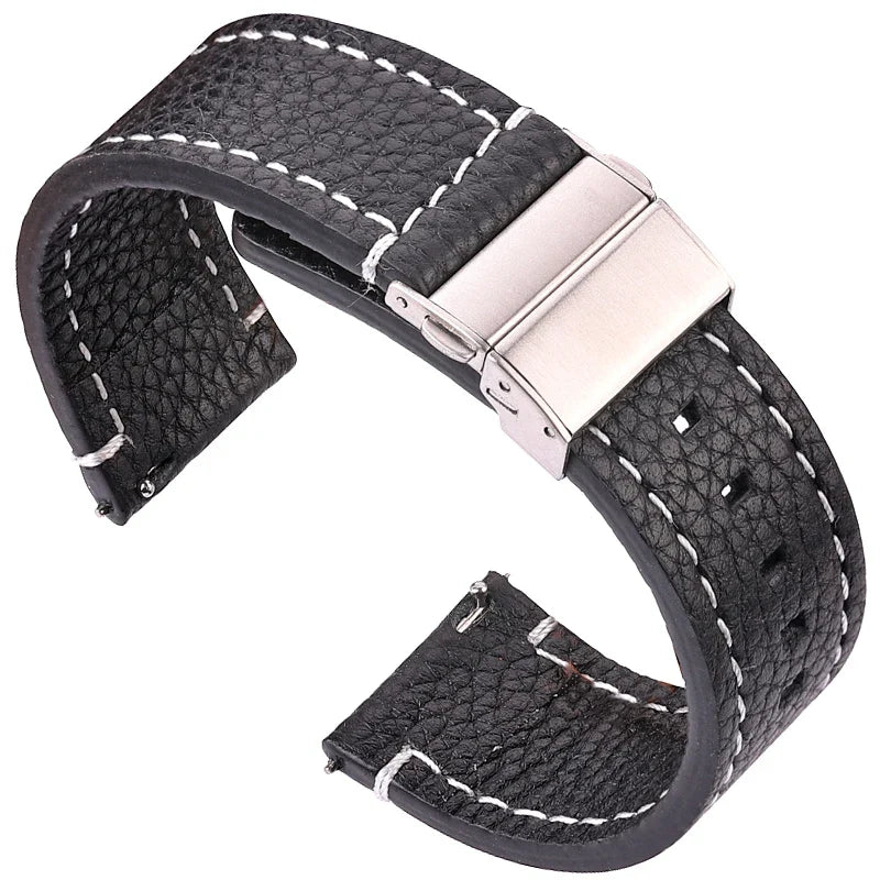COROS Genuine Leather Watch Band For Smartwatch Unisex 20cm Cow Leather Strap