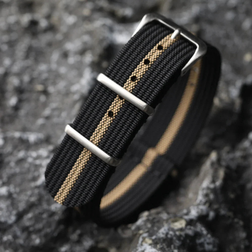 COROS Nylon Ribbed Watch Band for Smartwatch - Unisex Durable Fabric Wristband