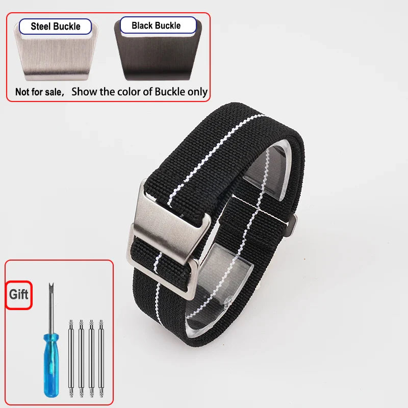 COROS Elastic Nylon Watch Band Universal Fit Parachute Style