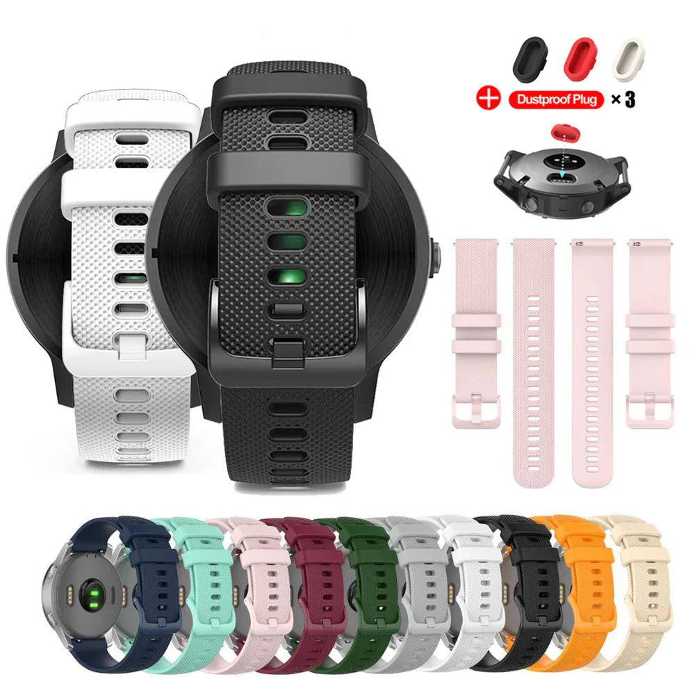 COROS Silicone Watch Band Quick Release Strap for Smartwatch