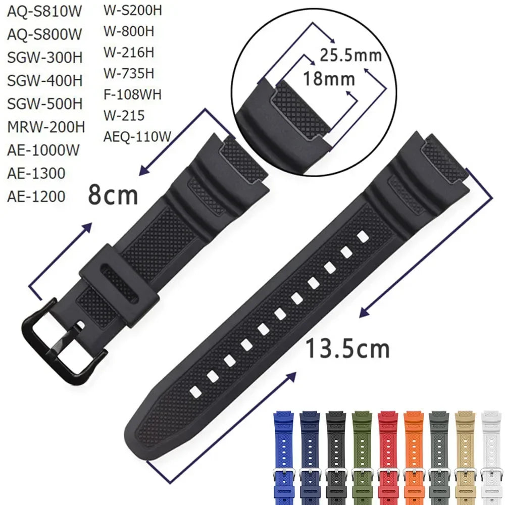 COROS Rubber Silicone Band For Smartwatch Strap 20cm Unisex