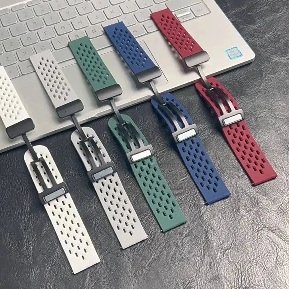 COROS Silicone Magnetic Watch Band For Smartwatch Replacement Strap