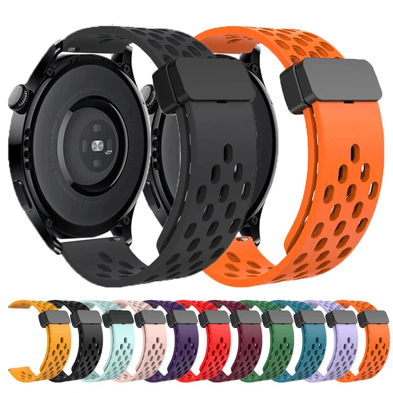 COROS Silicone Magnetic Watch Band For Smartwatch Replacement Strap