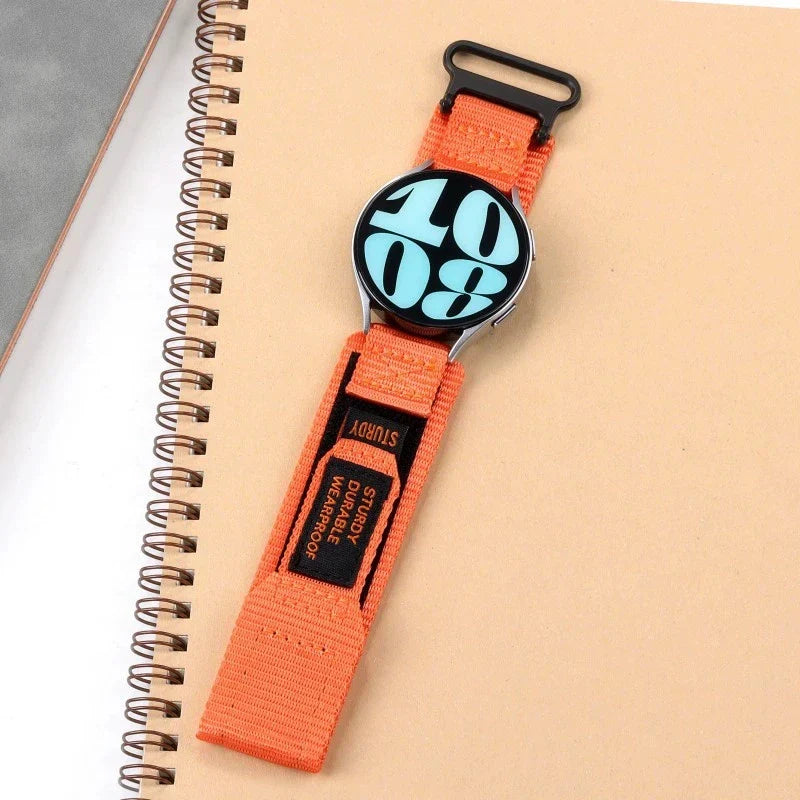 COROS Nylon Velcro Watch Band for Smartwatch Unisex Adjustable Strap