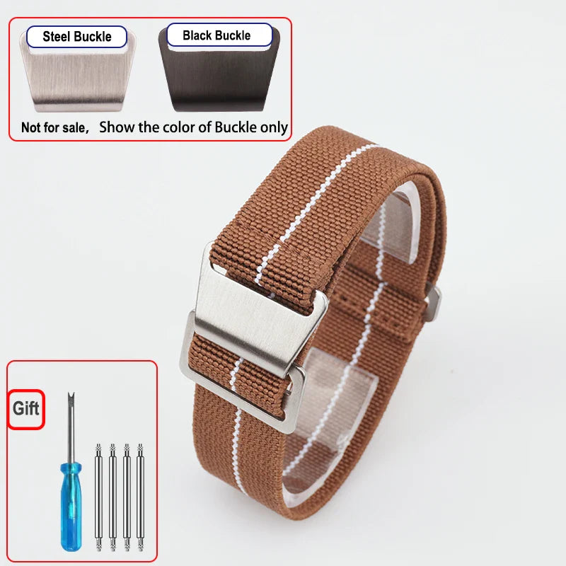 COROS Elastic Nylon Watch Band Universal Fit Parachute Style