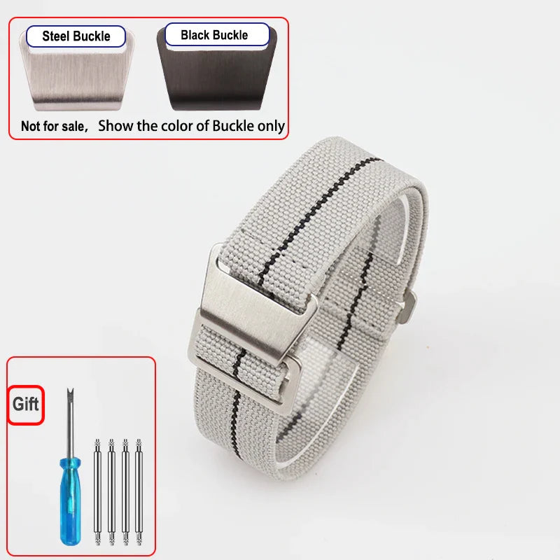 COROS Elastic Nylon Watch Band Universal Fit Parachute Style