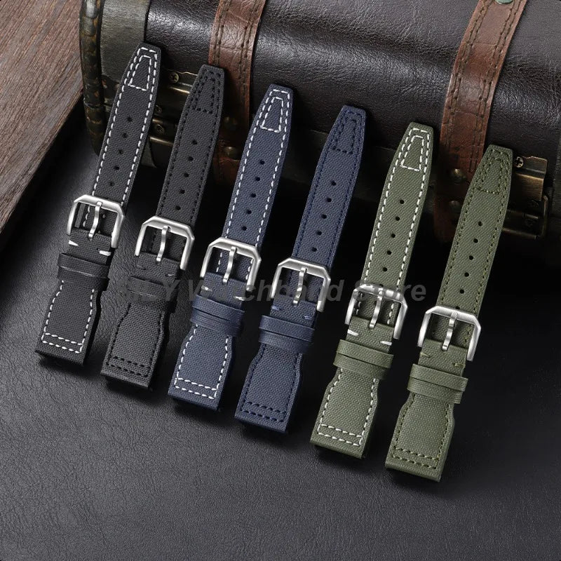 COROS Nylon Canvas Watch Band Replacement Strap for Men Women