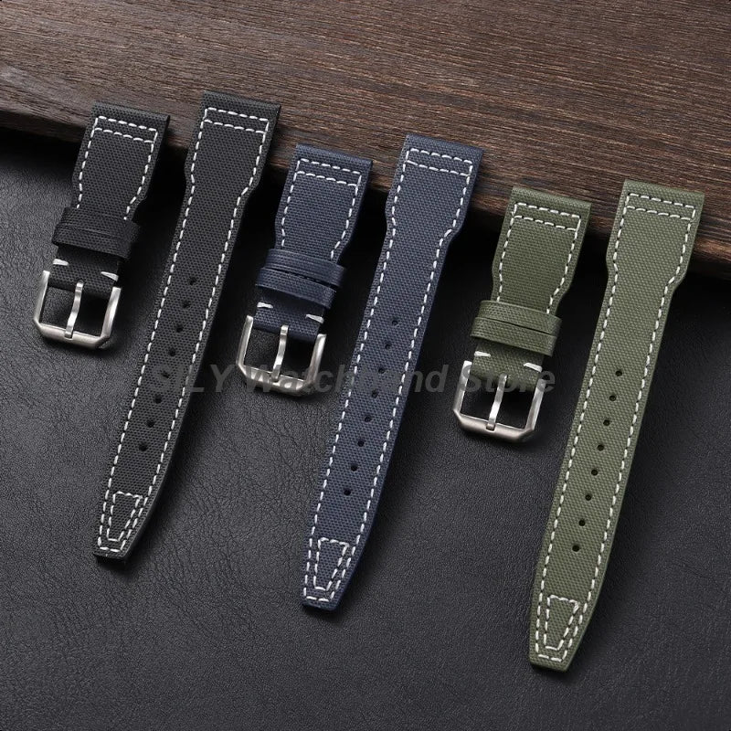 COROS Nylon Canvas Watch Band Replacement Strap for Men Women