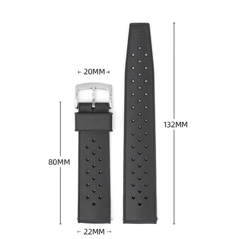 COROS Watch Band Tropical FKM Strap Replacement Unisex
