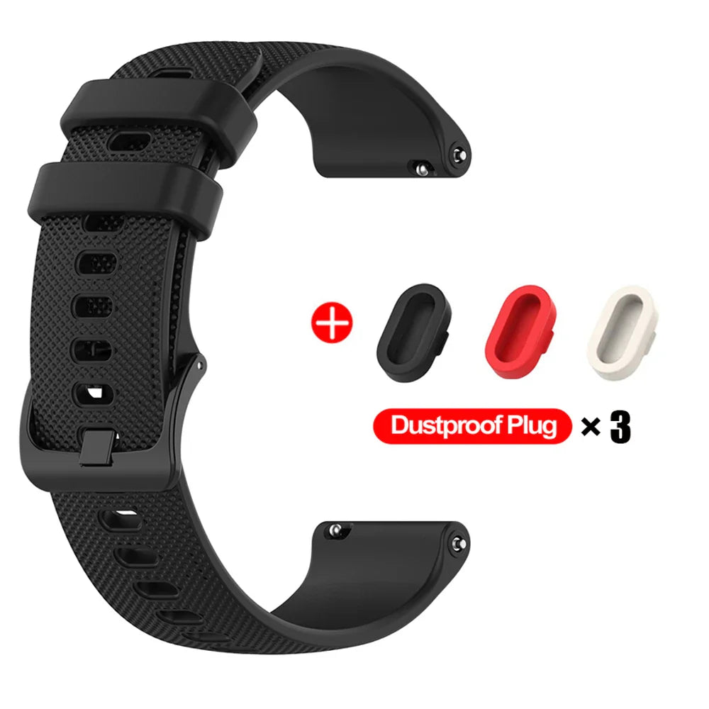 COROS Silicone Watch Band Quick Release Strap for Smartwatch