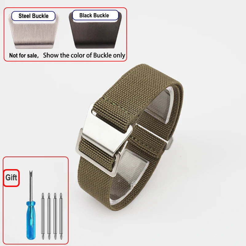 COROS Elastic Nylon Watch Band Universal Fit Parachute Style