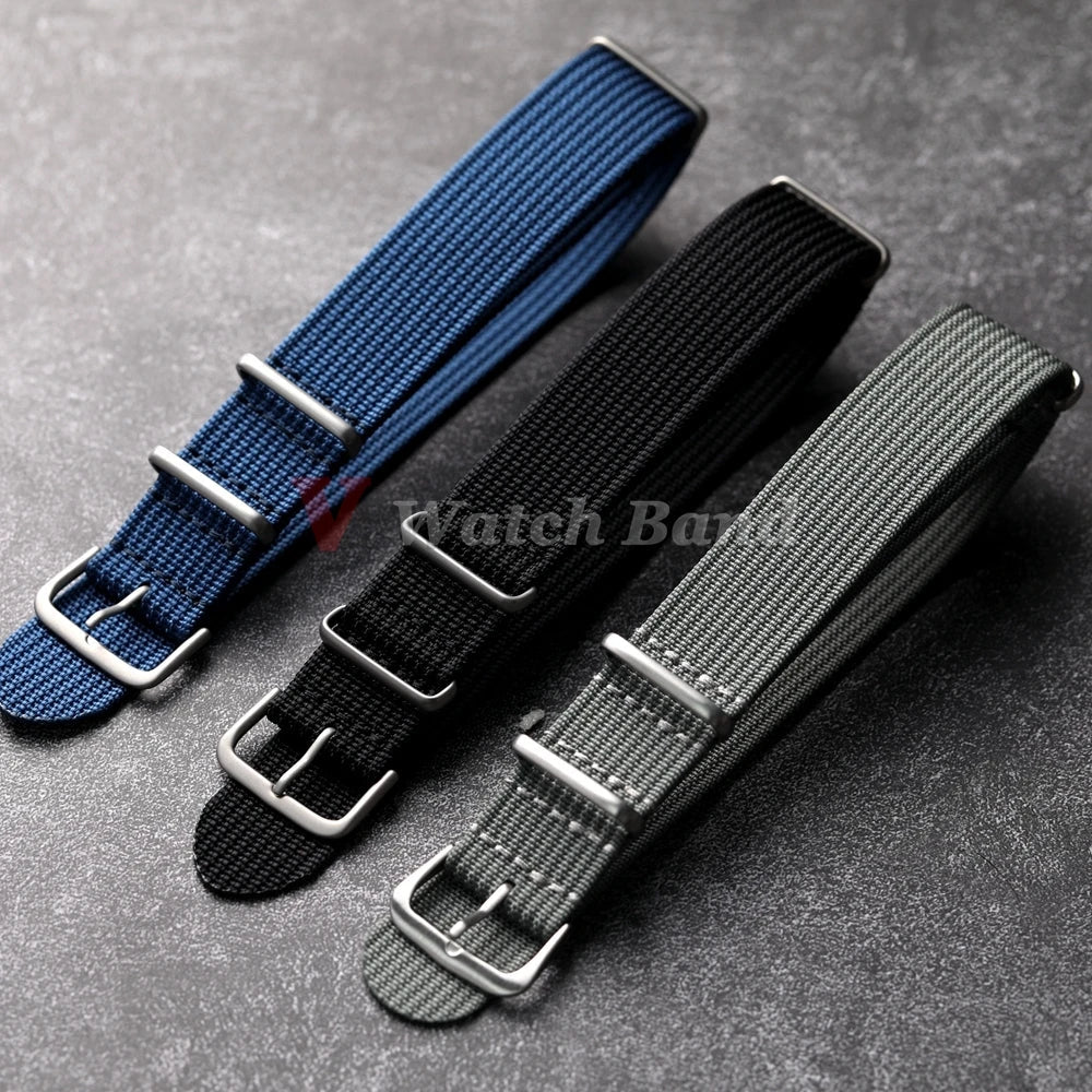 COROS Nylon Ribbed Watch Band for Smartwatch - Unisex Durable Fabric Wristband