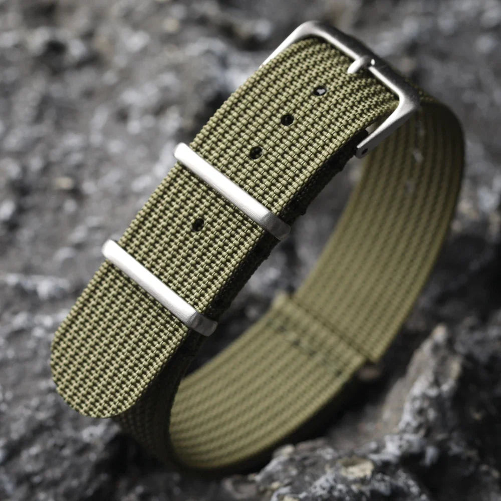 COROS Nylon Ribbed Watch Band for Smartwatch - Unisex Durable Fabric Wristband