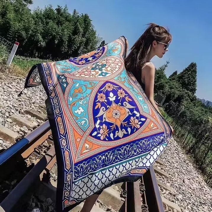 Ethnic-style Dual-use Beach Towel New Arrival
