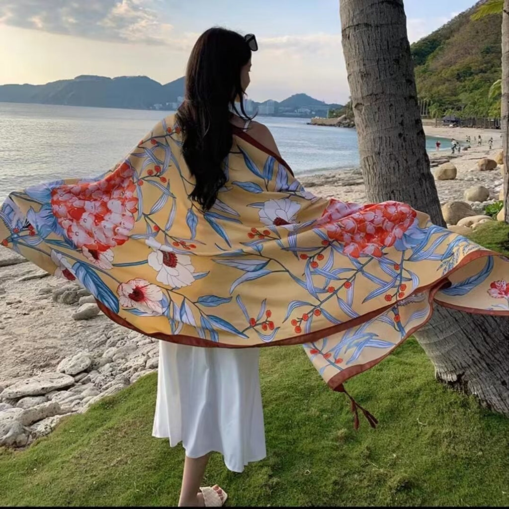 Ethnic-style Dual-use Beach Towel New Arrival