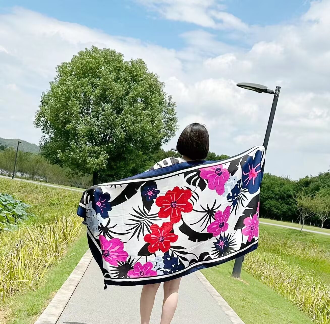 Ethnic-style Dual-use Beach Towel New Arrival