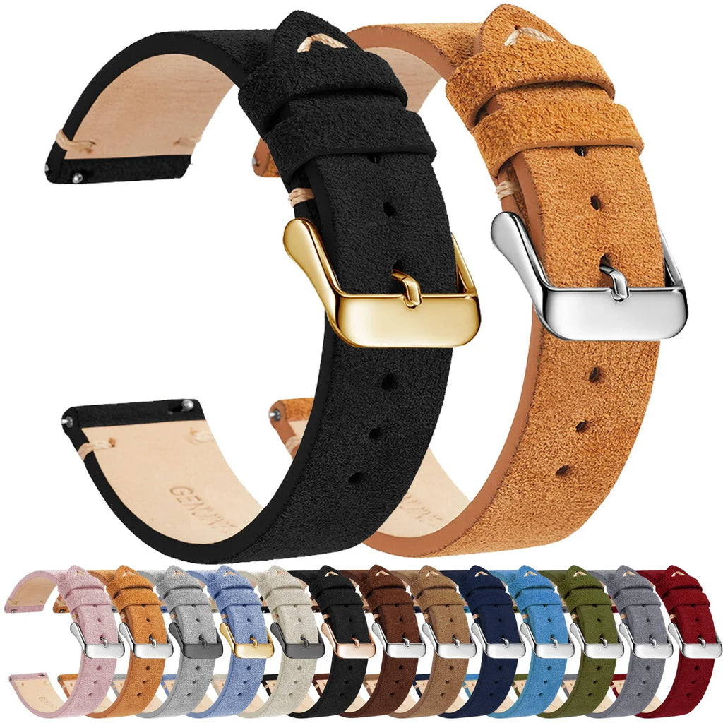 COROS Leather Smartwatch Band Quick Release Unisex Strap