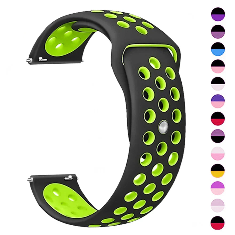 COROS Silicone Watch Band for Sports Smartwatch Breathable Strap